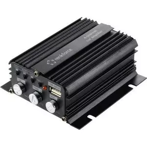 4-channel amplifier Renkforce RF-CMP-204, 200W total, Bluetooth, USB playback