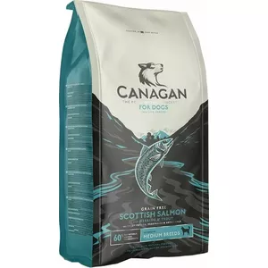 Suņu barība Canagan Scottish Salmon vidējiem un lieliem šķirnēm 2 kg