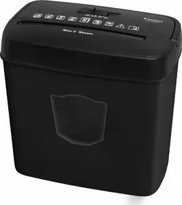 Smalcinātājs VEROTECH VS-1005CC P-4 — 200 W šķērsgriešanas papīra smalcinātājs