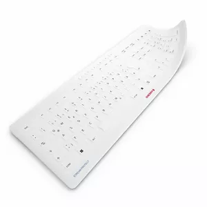 Keyboard cover Cherry 61510017 Silicone Grey 463x164x10mm