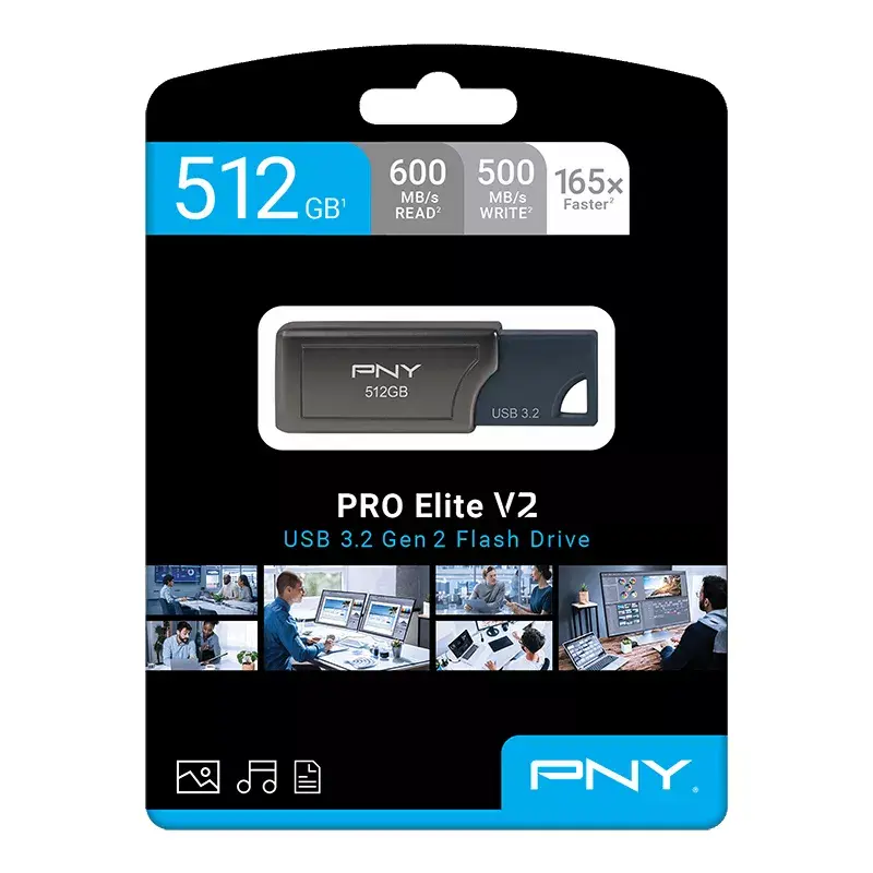 USB флеш-память PNY 512 ГБ PRO Elite V2 Photo 4