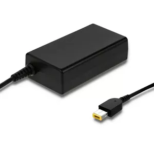 Блок питания QOLTEC 51556 для ноутбуков Lenovo, 65 Вт (20 В, 3.25 А), чёрный, для использования в помещении