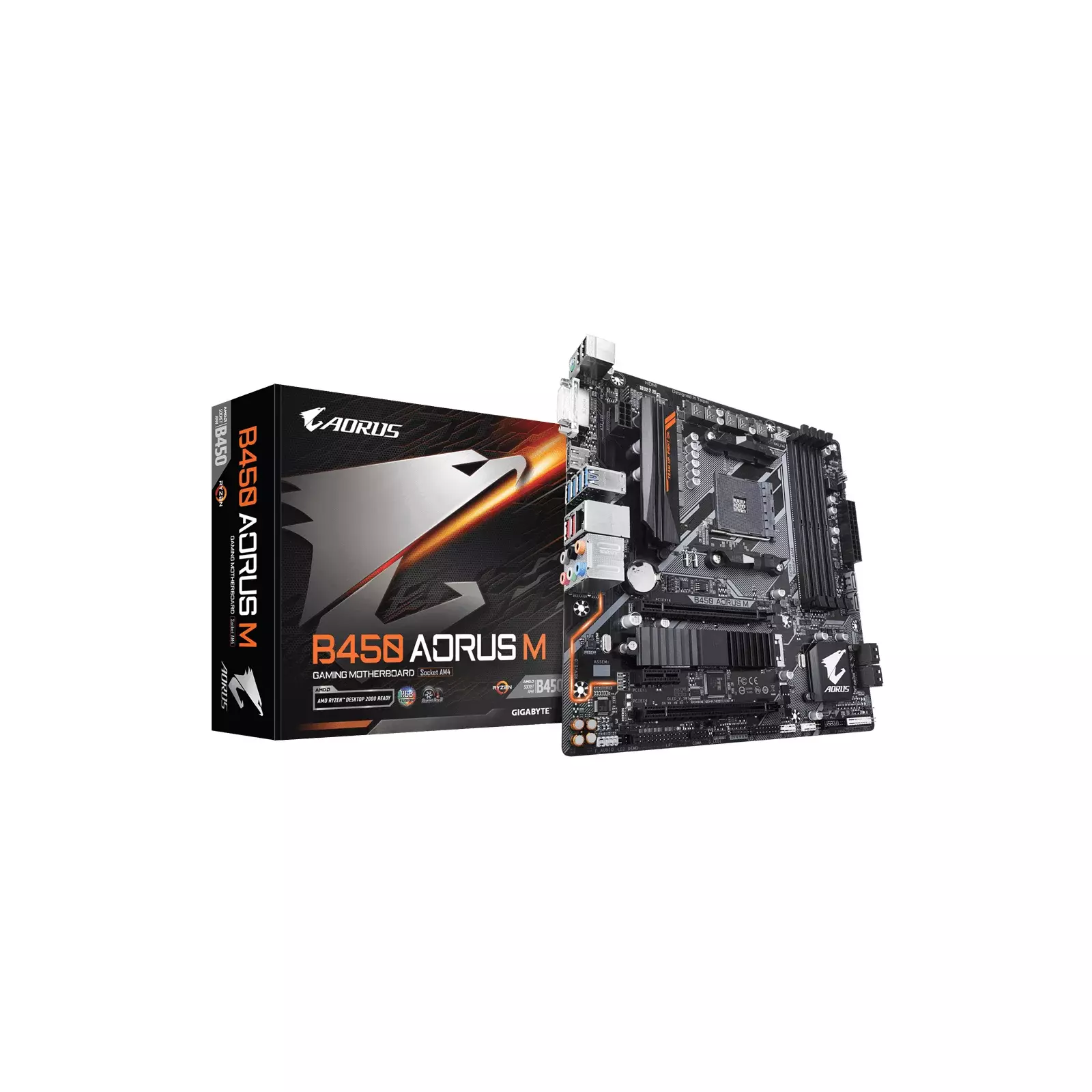 GIGABYTE B450 AORUS M Photo 1