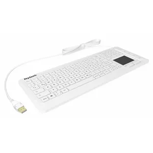 Клавиатура KeySonic KSK-6231INEL Industrial USB QWERTZ German White