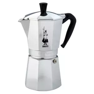 Moka pot BIALETTI Moka Express 0.775 L aluminium, black — 12 cups (670 ml)