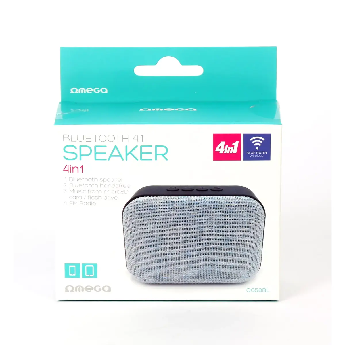 Portable Speaker Omega OG58BL Code: OG58BL Photo 6