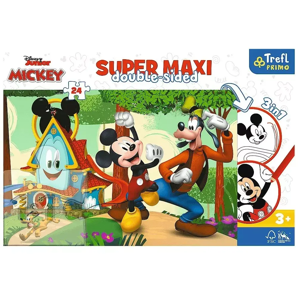 Puzle TREFL 24 gab. SUPER MAXI Wesoły Domek i przyjaciele Photo 4