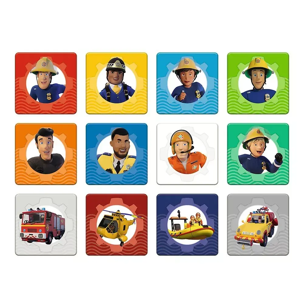 TREFL Puzzle 2w1 memos Fireman Sam Team Photo 4