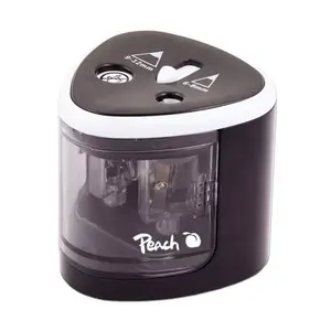 Электрический точилка для карандашей Peach PO102 Черный Белый