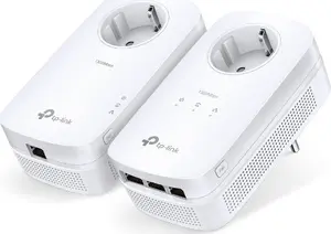 Powerline adapteris TP-Link AV1300 3-Port Gigabit Passthrough
