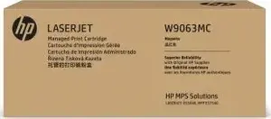 Toneris HP Magenta W9063MC — Managed LaserJet, izturība 12 500 lapas