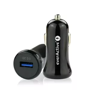 Car Charger everActive CC-10 Quick Charge 3.0 18W — USB car power adapter