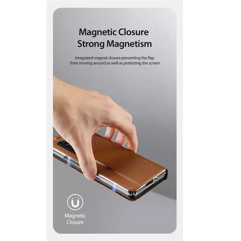Magnetic book case Dux Ducis for Samsung Galaxy Fold 4 F936B Photo 8