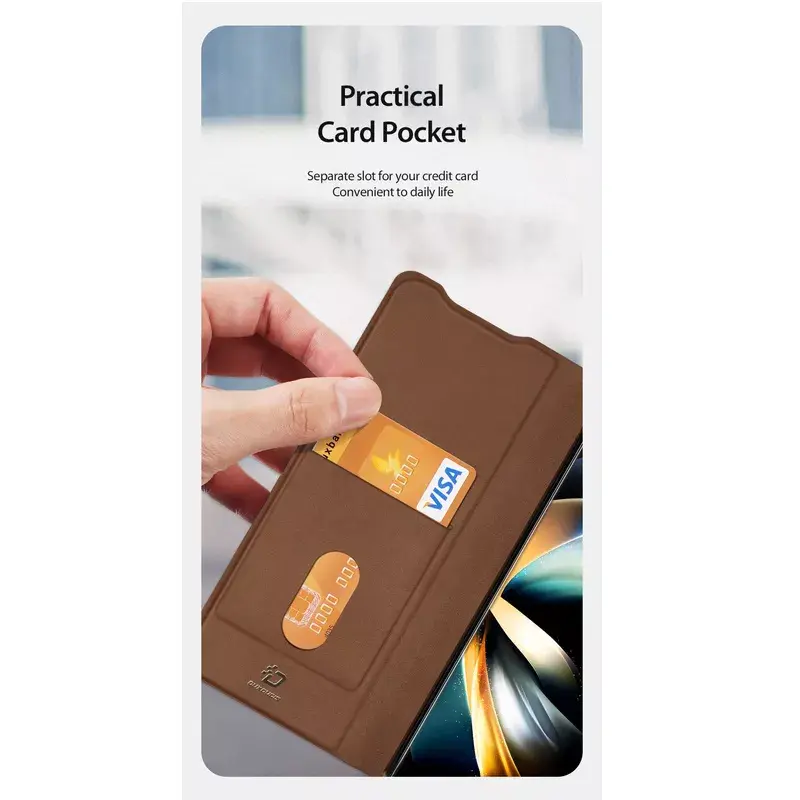 Magnetic book case Dux Ducis for Samsung Galaxy Fold 4 F936B Photo 10