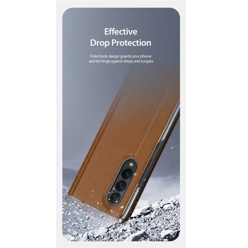 Magnetic book case Dux Ducis for Samsung Galaxy Fold 4 F936B Photo 12