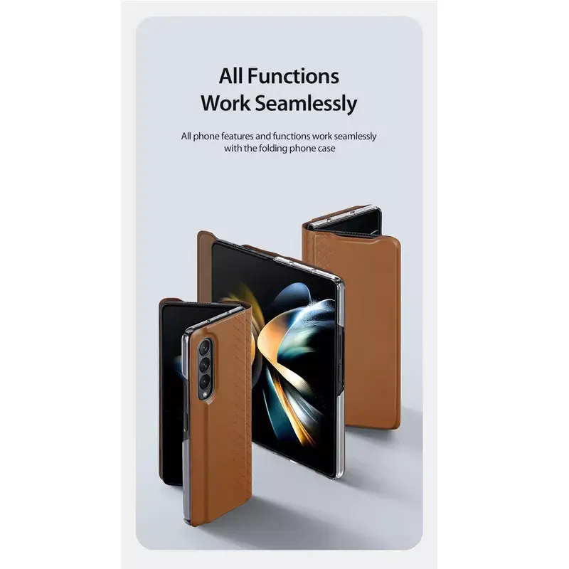 Dux Ducis magnetic book case for Galaxy Z Fold4 Photo 7