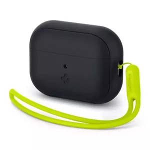 Case for Apple AirPods Pro 2 — Spigen Silicone Fit, Black & Green