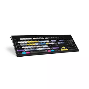 Logickeyboard Astra keyboard USB English Black, Multicolour