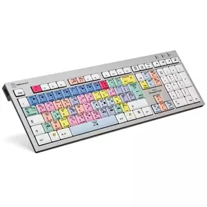 Keyboard Logickeyboard LKB-PPROCC-AJPU-FR Office USB AZERTY Multicolour