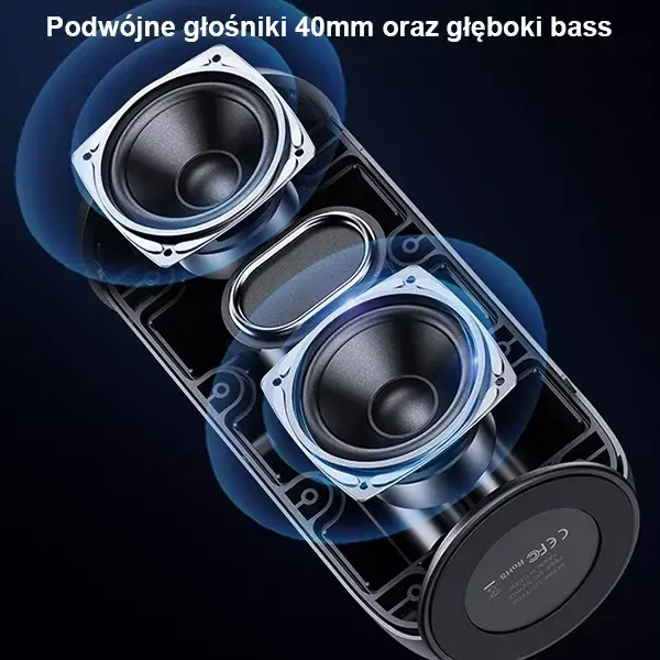 Bluetooth speaker usams YC01 — 10W waterproof Photo 4