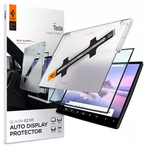 Защитное стекло Spigen EZ FIT GLAS для Tesla Model S / X (Refreshed 2021–2023), 17", прозрачное, 9H