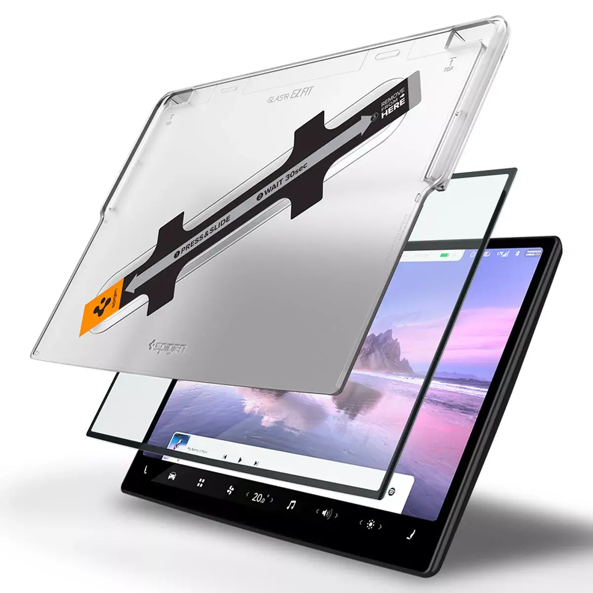 Spigen EZ FIT GLAS — Tesla Model S/X (2021–2023) 17" Photo 8