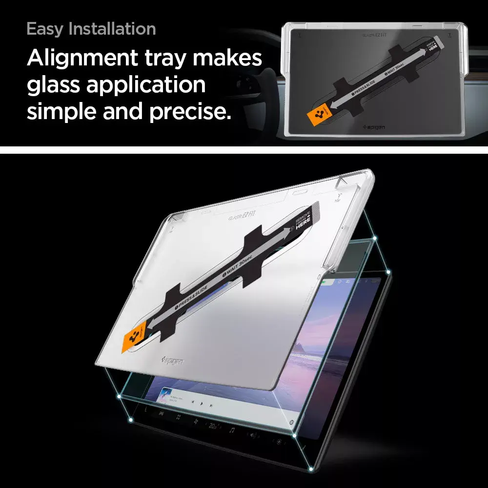 Spigen EZ FIT GLAS — Tesla Model S/X (2021–2023) 17" Photo 10