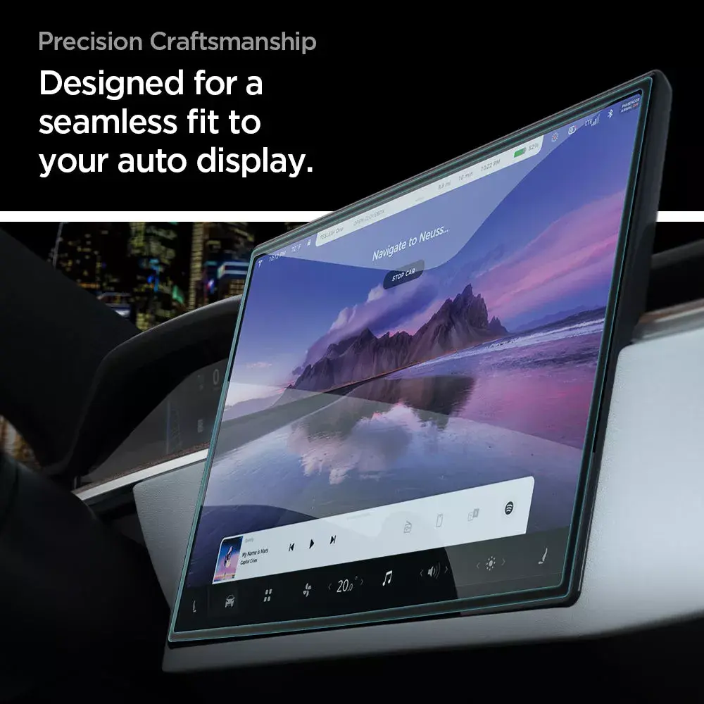 Spigen EZ FIT GLAS — Tesla Model S/X (2021–2023) 17" Photo 12