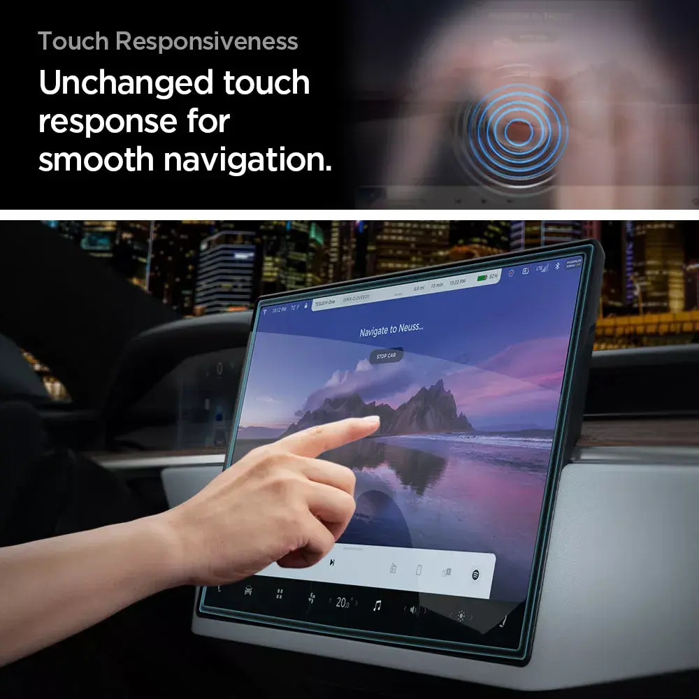 Spigen EZ FIT GLAS — Tesla Model S/X (2021–2023) 17" Photo 13