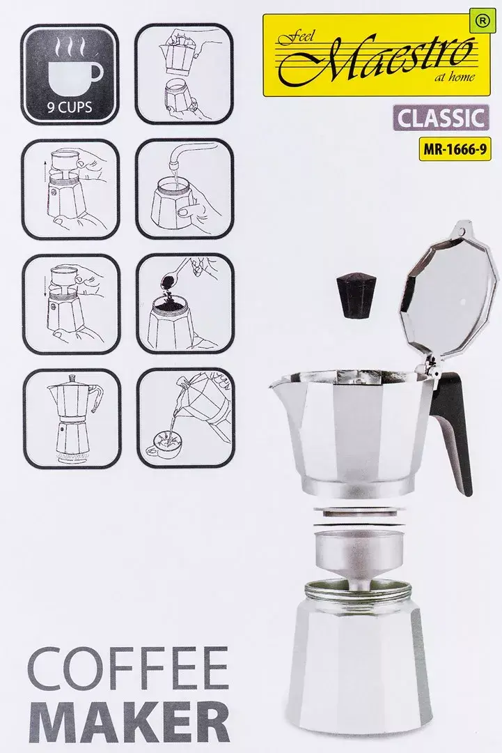 Coffee maker Maestro MR-1666-9 Photo 7