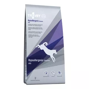 Ветеринарный корм для собак TROVET Venison Potato Liver 400 г — беззерновой, безглютеновый, для взрослых, при аллергии
