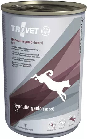 Veterinārais barības produkts suņiem TROVET Hypoallergenic