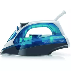 Black & Decker BXIR2200E iron Steam iron Stainless Steel soleplate 2200 W Black, Blue, White