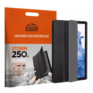 EIGER EGSR00132 tablet case 27.9 cm (11") Folio Black