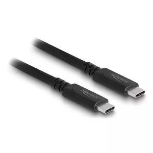 Кабель DeLOCK USB4 40 Гбит/с коаксиальный 1.2 м USB PD 3.1 240 Вт