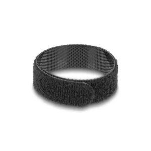 DeLOCK Hook-and-Loop tape for Ring Scanner Black 9mm x 160mm