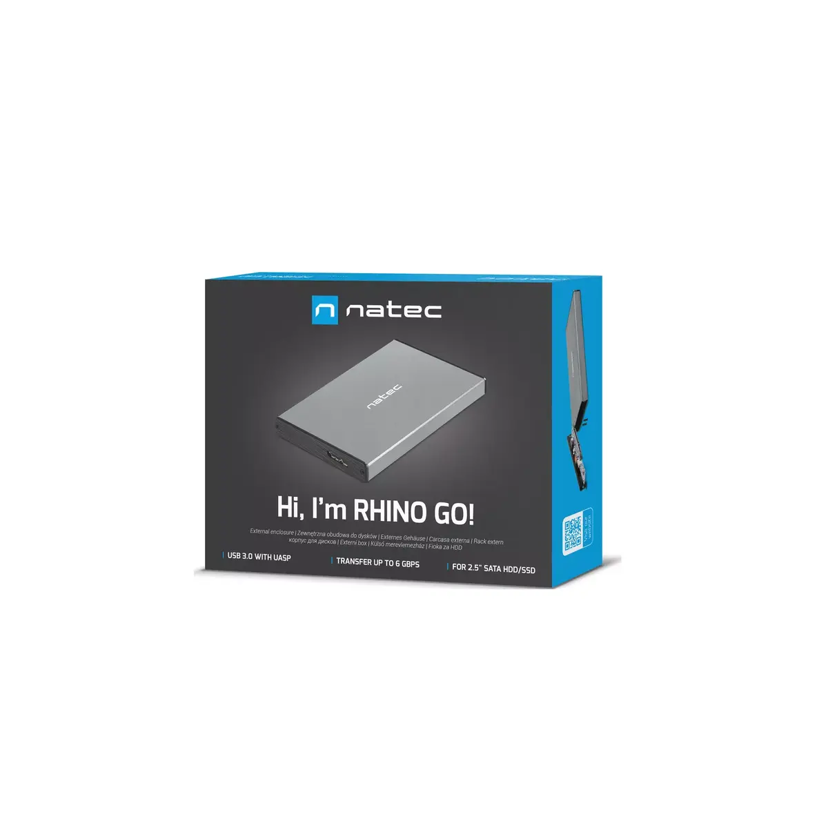 NATEC Rhino GO ārējais HDD/SSD korpuss Photo 7