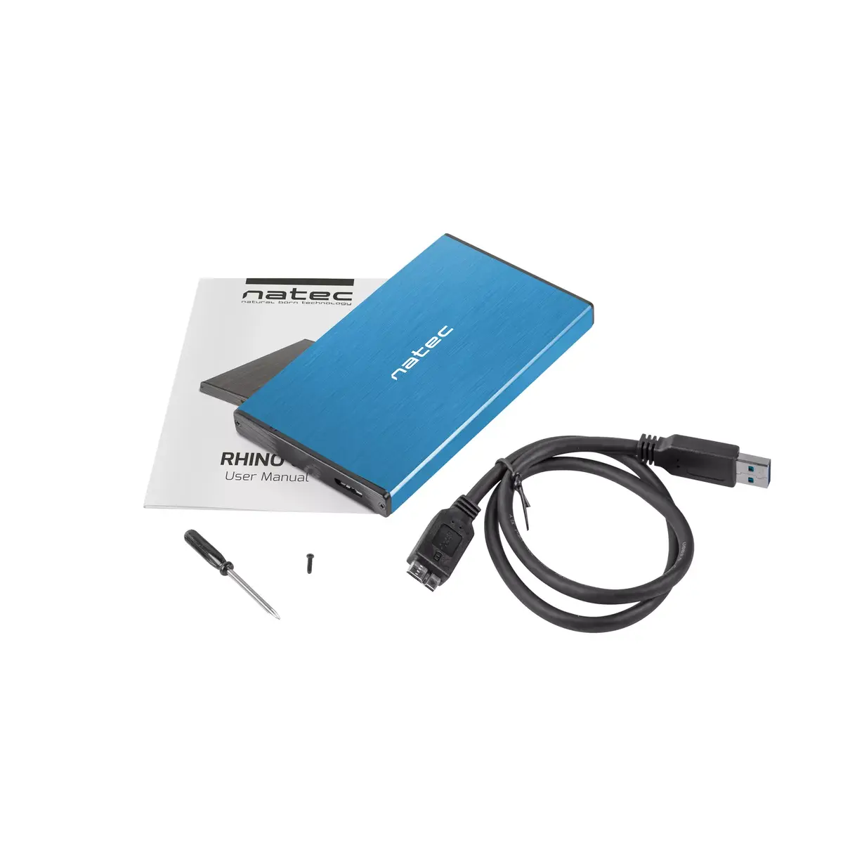 NATEC Rhino GO 2.5" ārējais HDD/SSD korpuss Photo 6