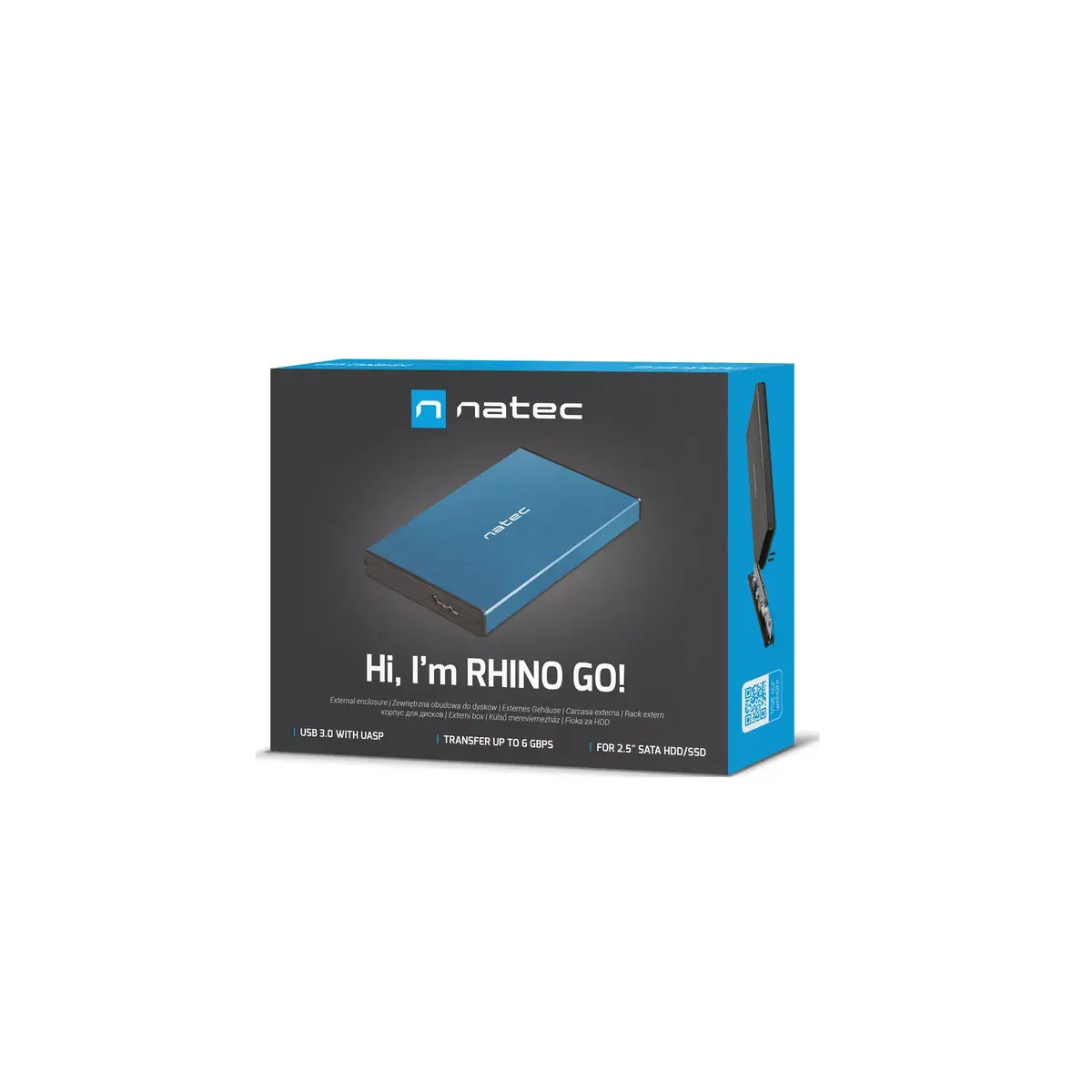 NATEC Rhino GO 2.5" ārējais HDD/SSD korpuss Photo 7