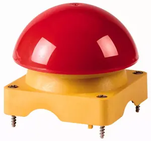 Eaton 229755 Mushroom Push-Button Actuator, Red and Yellow