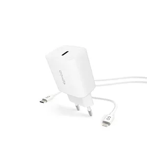 Зарядное устройство Epico USB-C для смартфонов, 12В, 3А, кабель 1.2м, белое