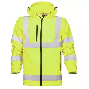 SOFTSHELL JAKA REF501 HI-VIZ YELLOWXXL