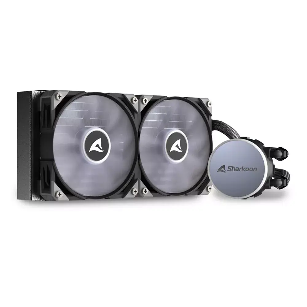 All-in-one šķidrumu dzesētājs Sharkoon S70 RGB Photo 2
