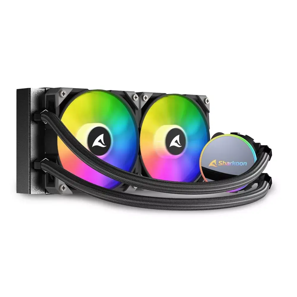 All-in-one šķidrumu dzesētājs Sharkoon S70 RGB Photo 6