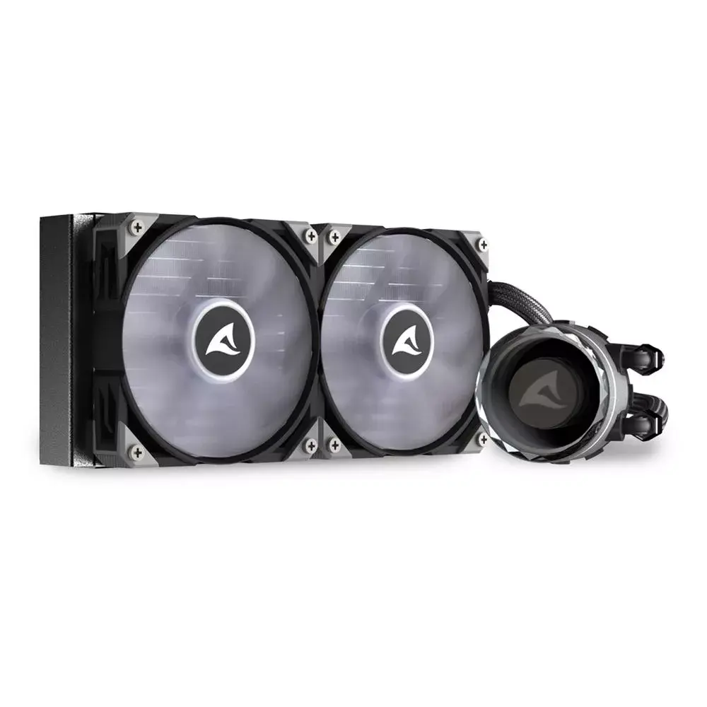 All-in-one liquid cooler Sharkoon S80 RGB Photo 2
