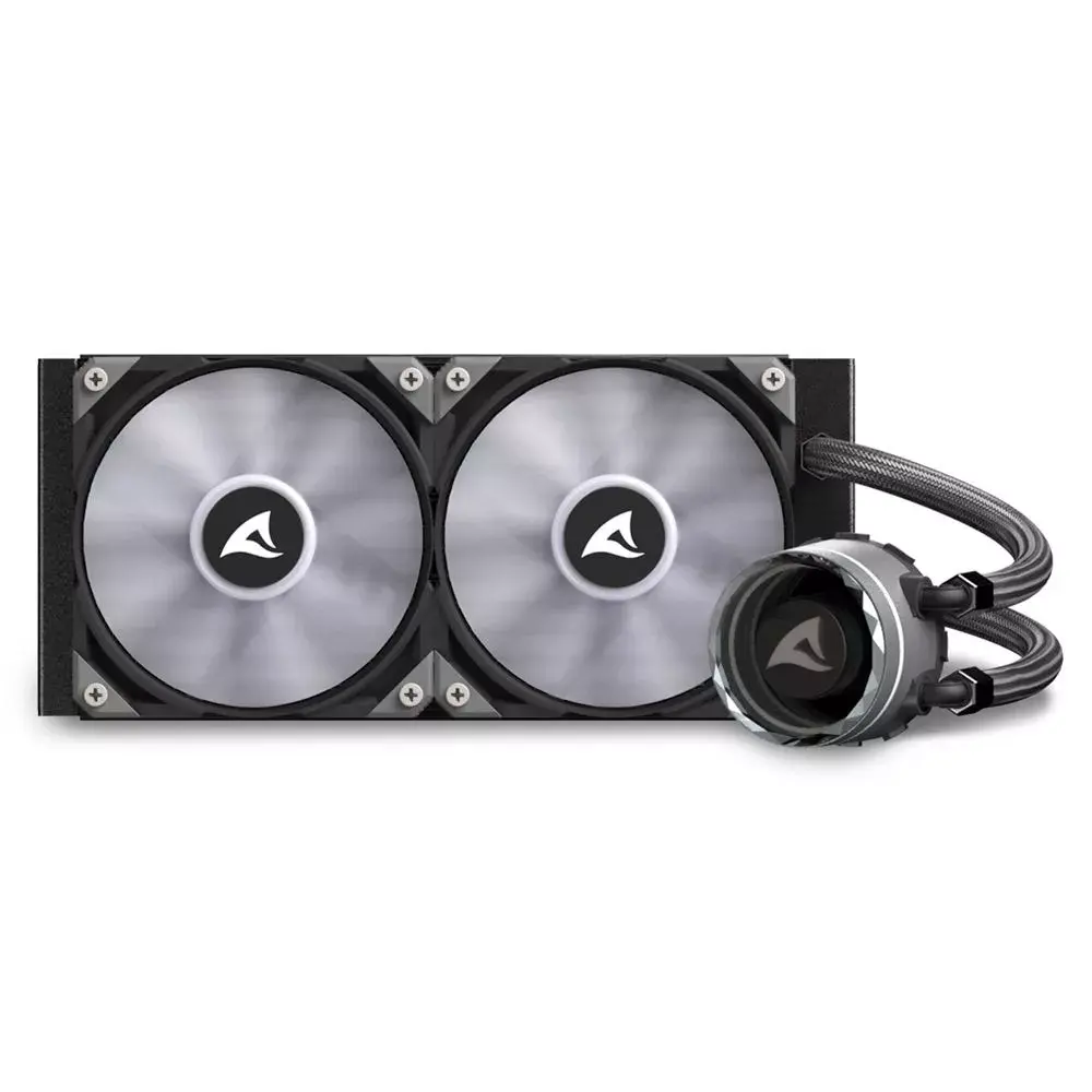 All-in-one liquid cooler Sharkoon S80 RGB Photo 8