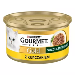 PURINA Gourmet Gold Succulent Delights Chicken - влажный корм для кошек - 85г