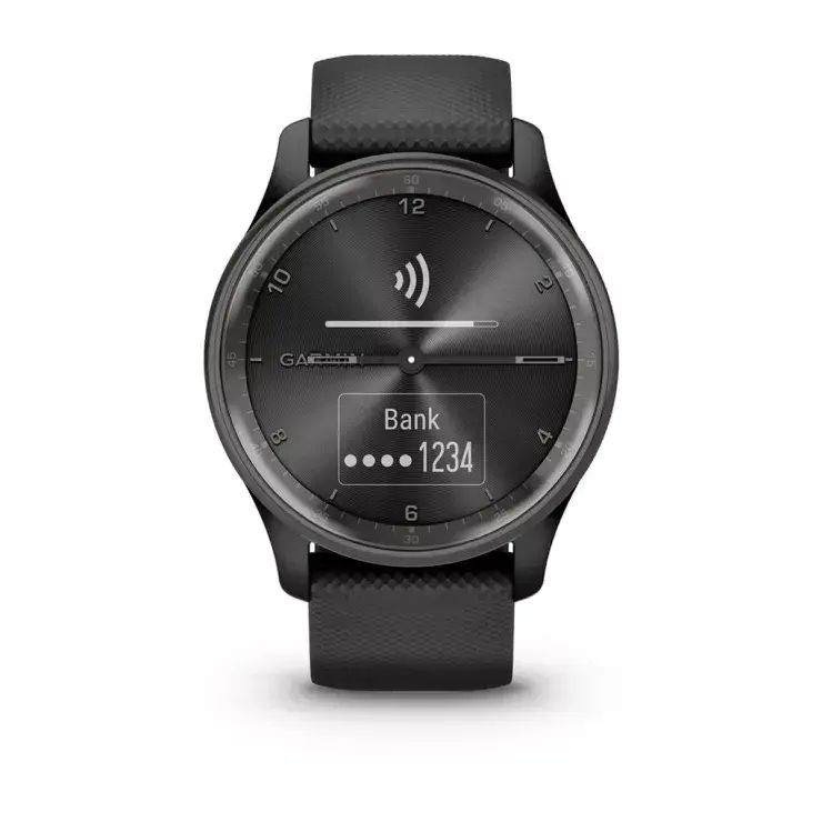 GARMIN vivomove Trend Black — hibrīds 40 mm pulkstenis Photo 3