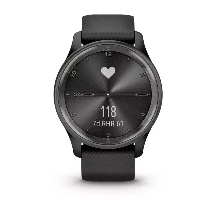 GARMIN vivomove Trend Black — hibrīds 40 mm pulkstenis Photo 6