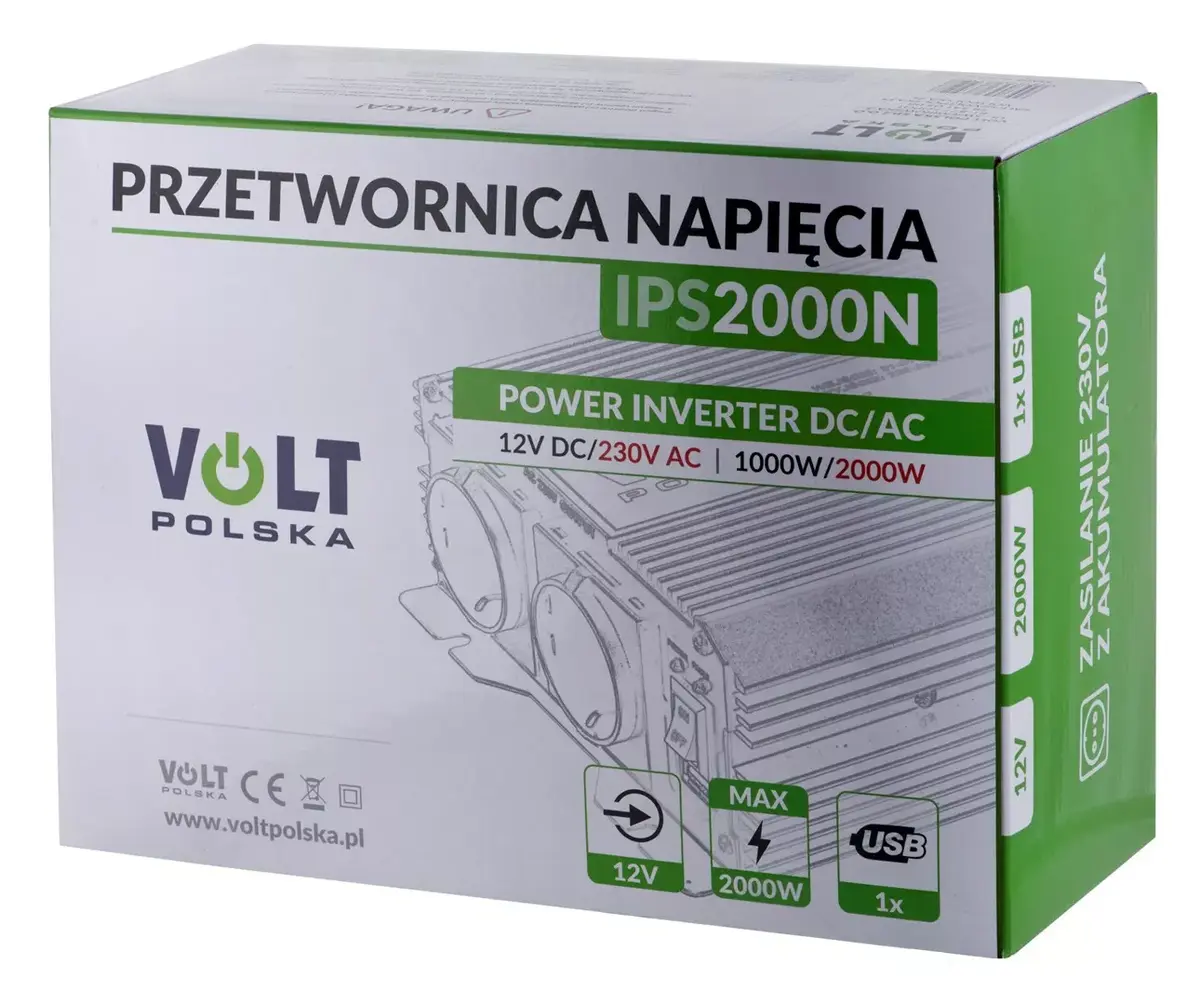 Volt Polska IPS 2000 N 12/230V inverter Photo 9